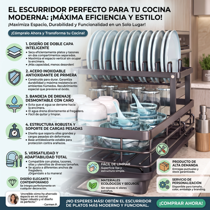 Escurridor de platos