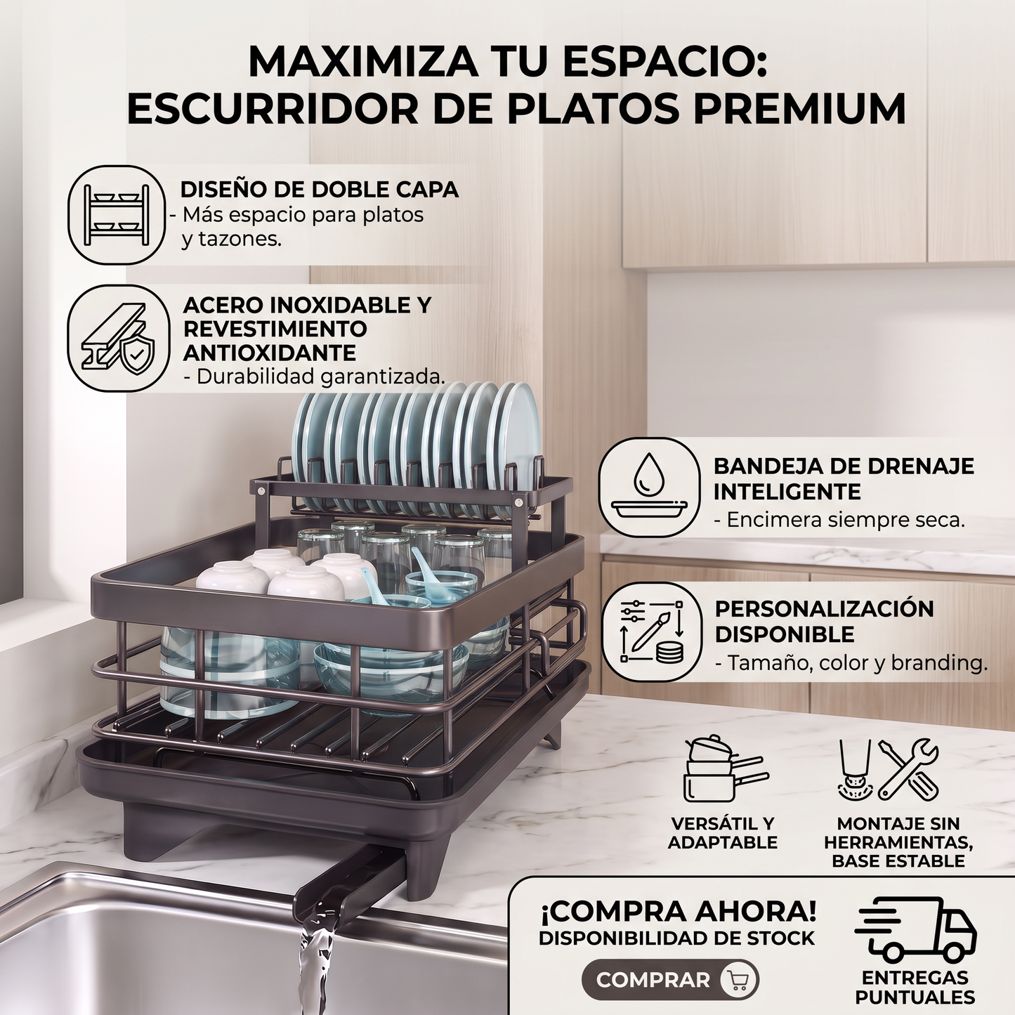 Escurridor de platos