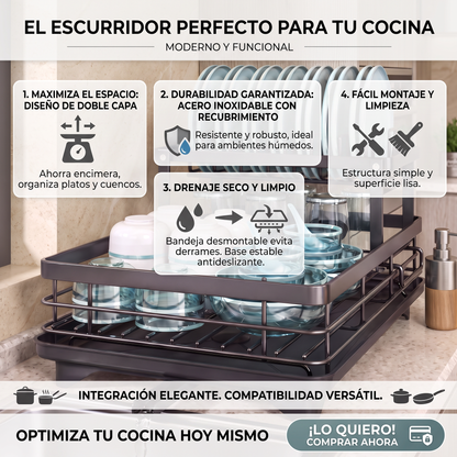 Escurridor de platos